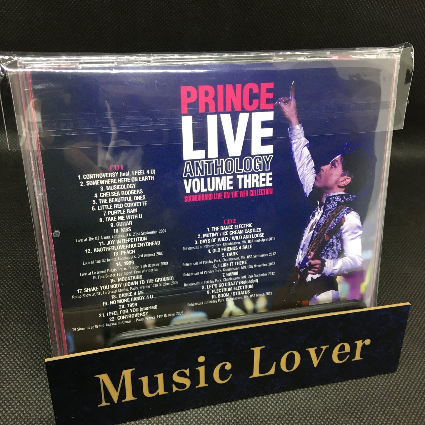 Prince Live Anthology Vol. 3 Purple Gold Archives Collection 2CD 2007 London