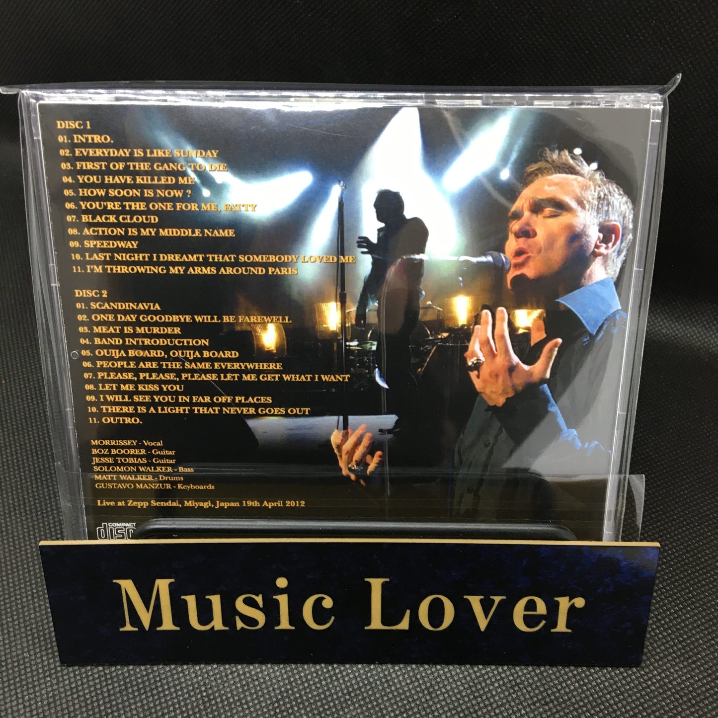 MORRISSEY / EVERYDAY IS LIKE SENDAI 2012 (2CDR)