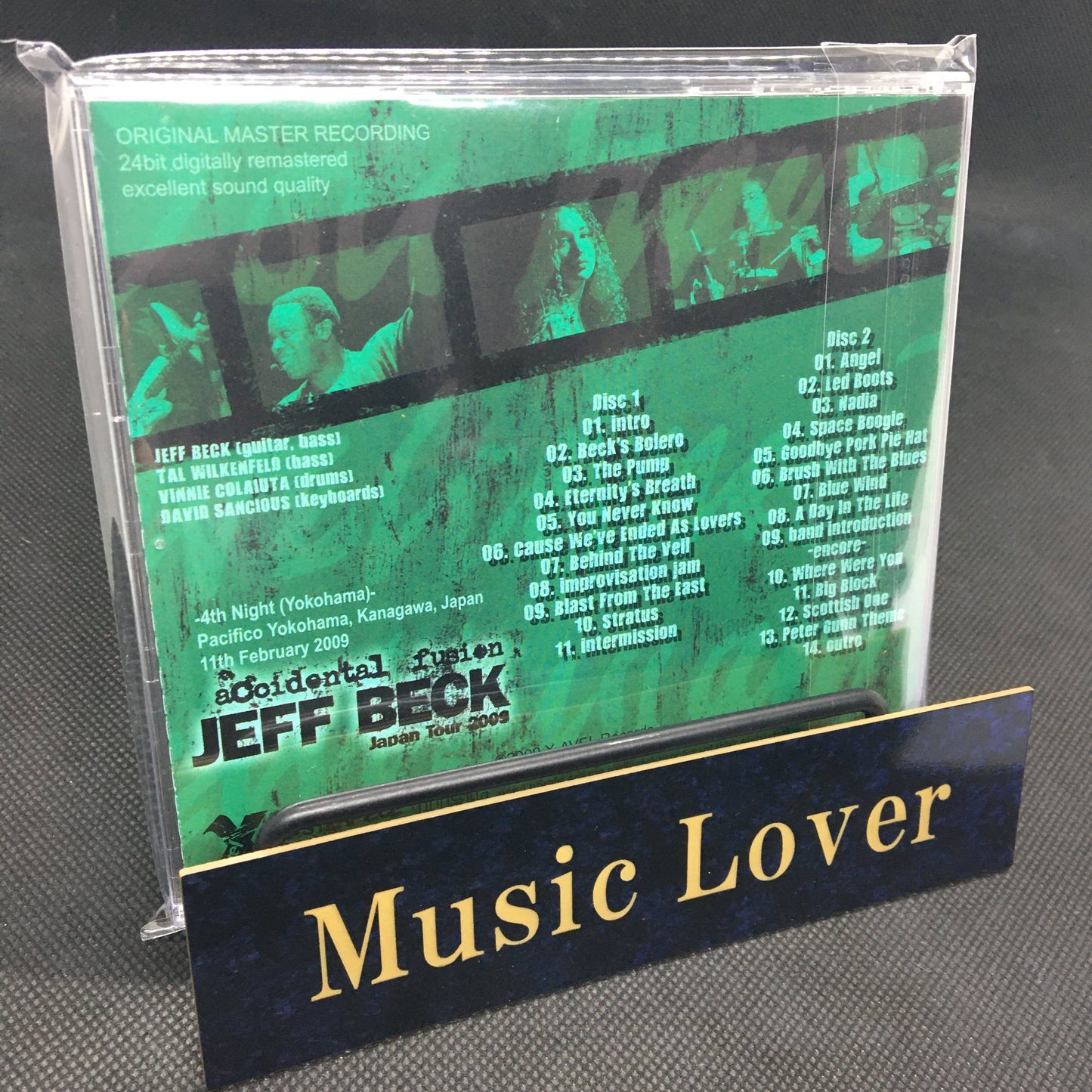 Jeff Beck / accidental fusion 2009 Yokohama XAVEL-SMS-004 (2CD)