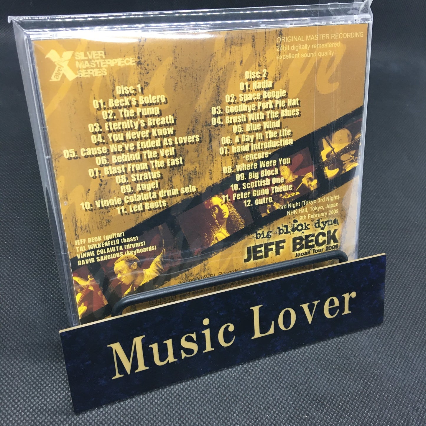 Jeff Beck / big block dyno 2009 Tokyo 3rd Night XAVEL-SMS-003 (2CD)