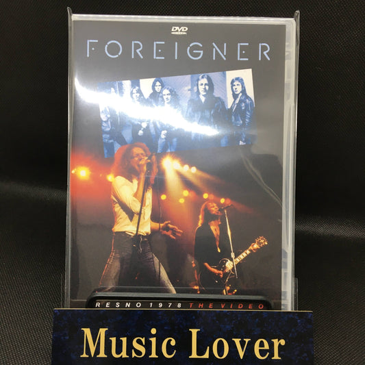 FOREIGNER / FRESNO 1978 THE VIDEO (1DVDR)