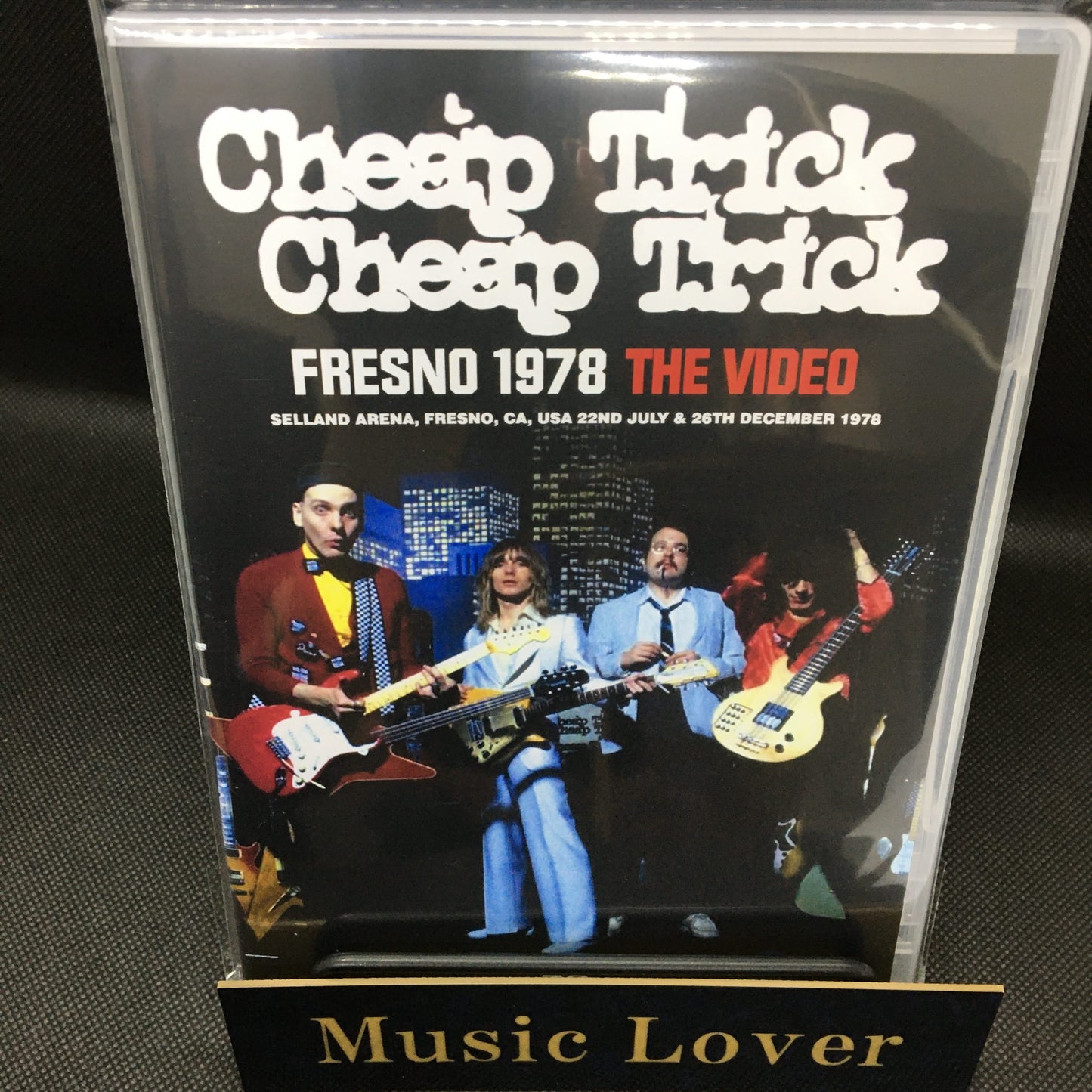 CHEAP TRICK / FRESNO 1978 THE VIDEO (1DVDR)