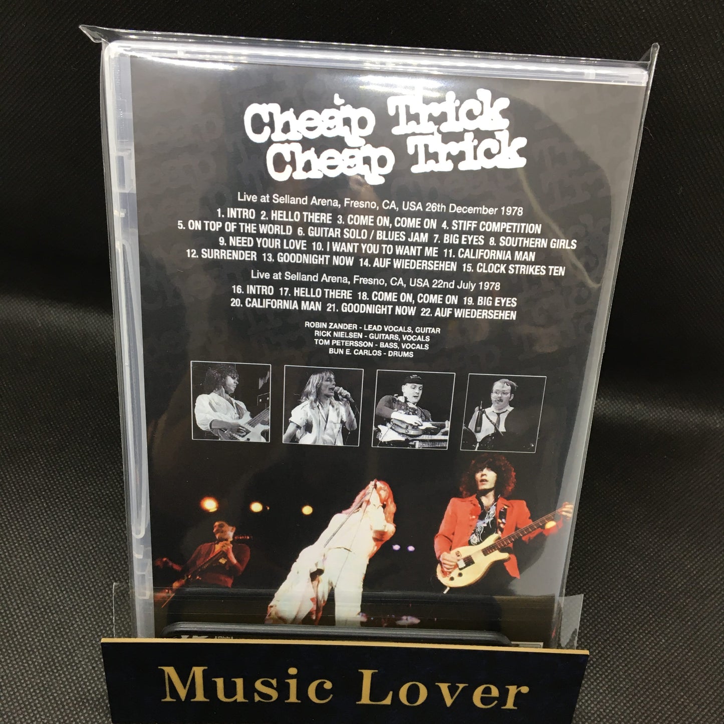 CHEAP TRICK / FRESNO 1978 THE VIDEO (1DVDR)