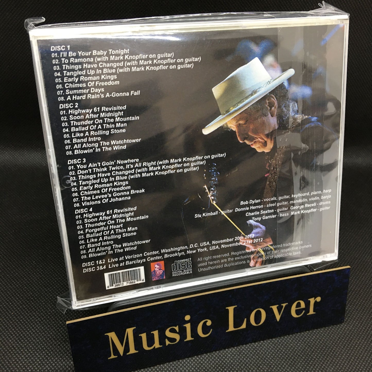 BOB DYLAN / Soon After Midnight 2012 Last 2 Performance (4CDR)