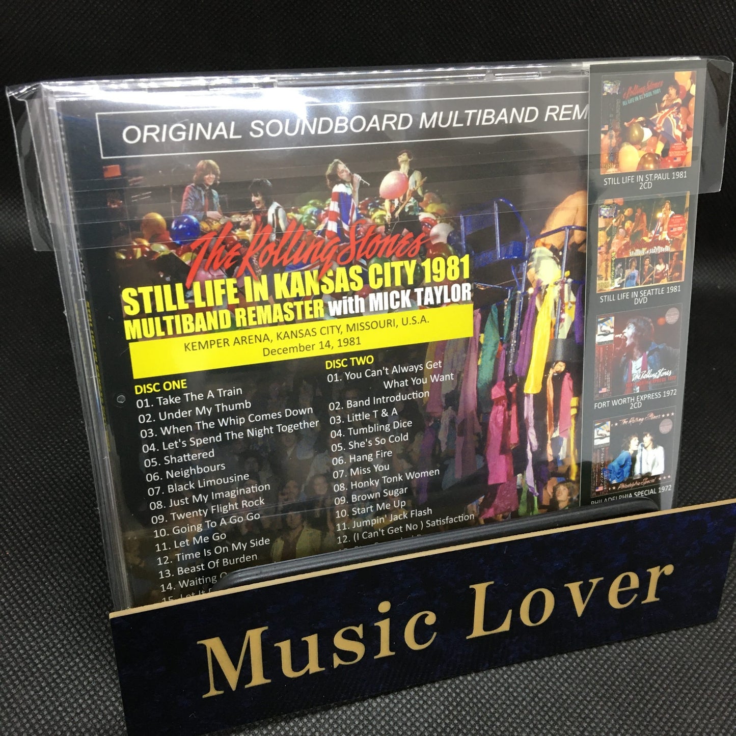 THE ROLLING STONES / 1981 KANSAS CITY MULTIBAND REMASTER (2CD)