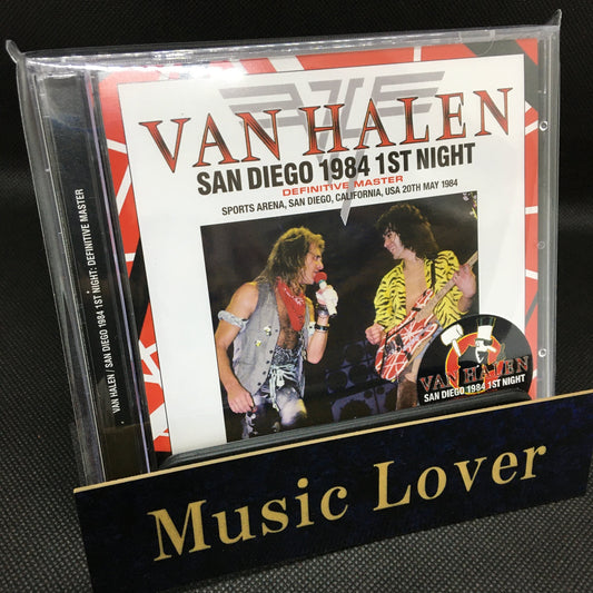 VAN HALEN / SAN DIEGO 1984 PRIMERA NOCHE MAESTRO DEFINITIVO (2 CD)