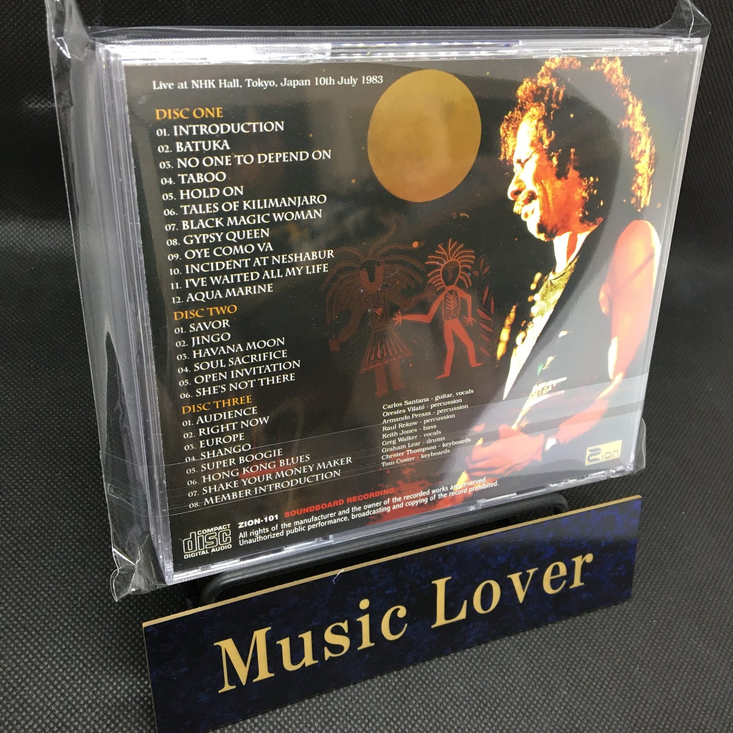 SANTANA / TOKIO 1983 CAJA DE SONIDO (3 CD)