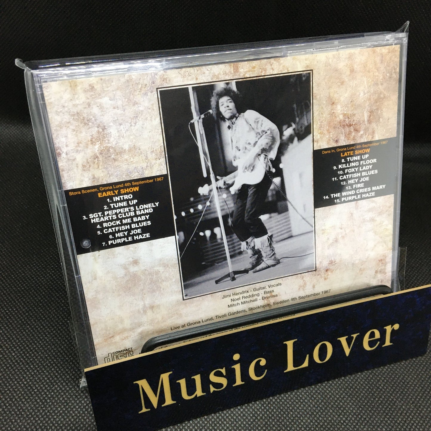 JIMI HENDRIX EXPERIENCE / STOCKHOLM 4TH SEPTEMBER 1967 (1CD)