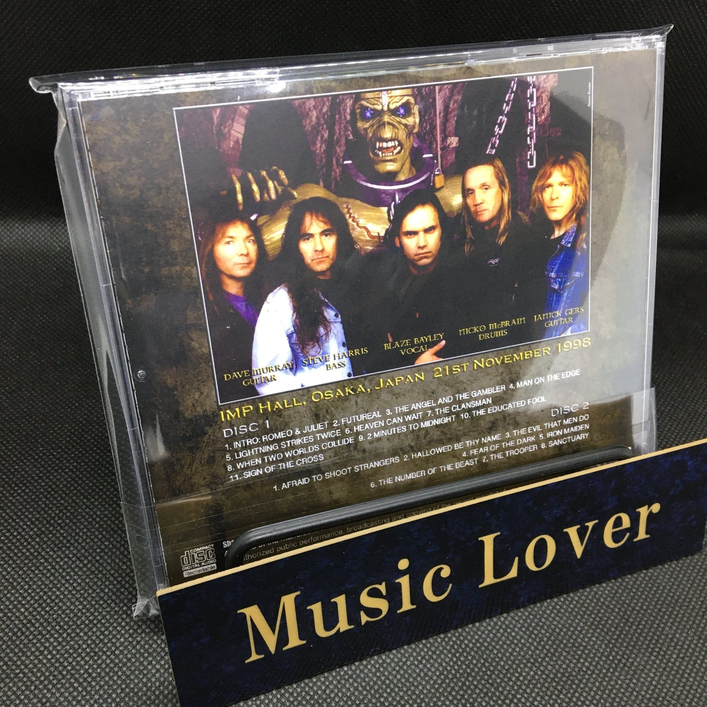 IRON MAIDEN / OSAKA 1998 (2 CD)