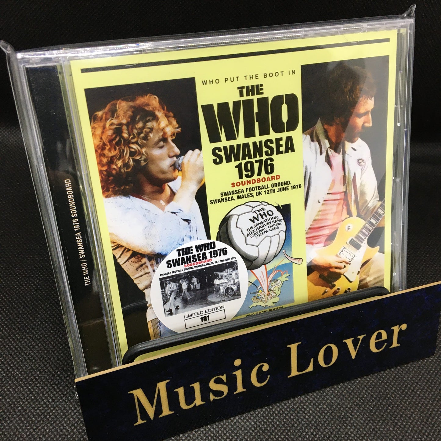 THE WHO / SWANSEA 1976 SOUNDBOARD (1CD)