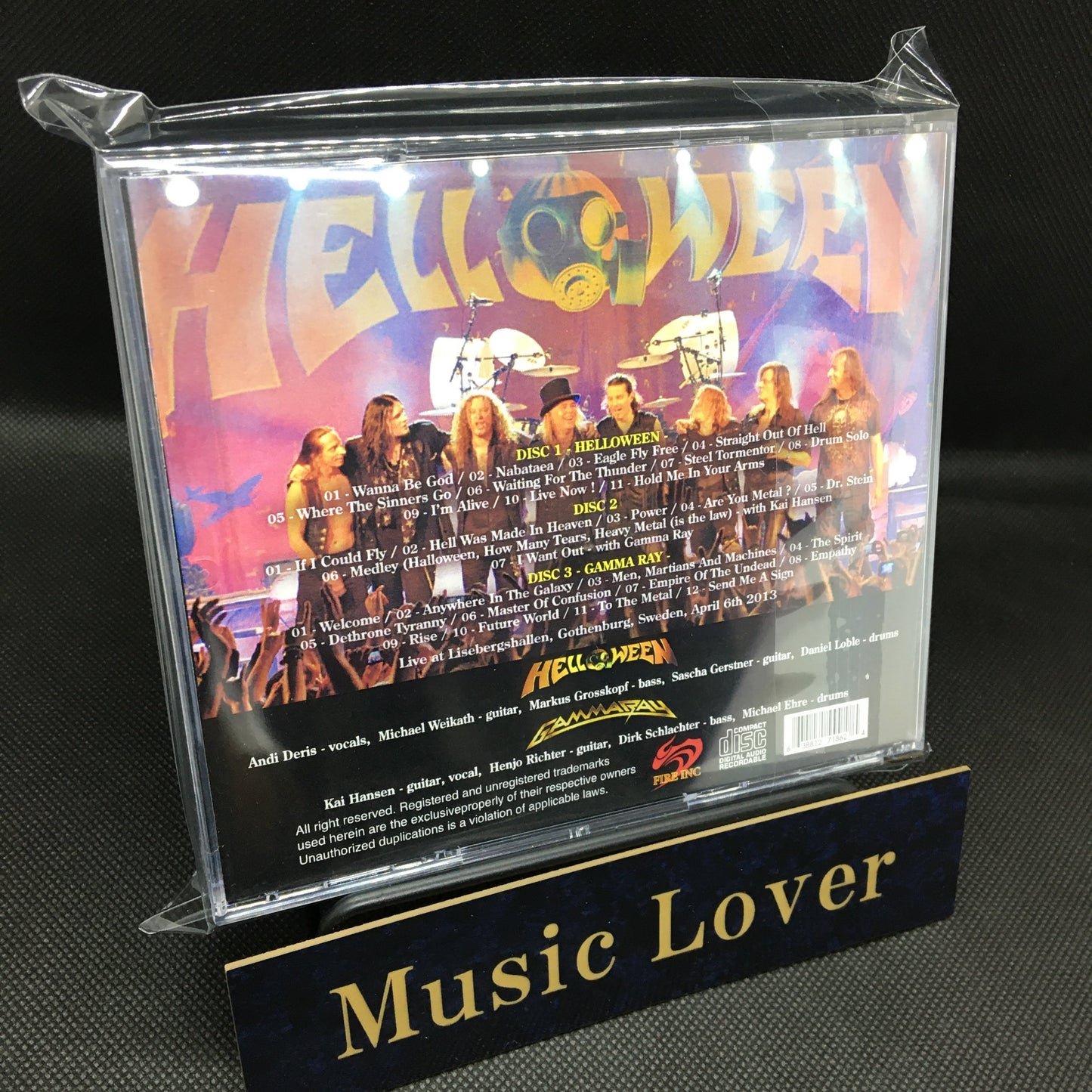 HELLOWEEN & GAMMA RAY / HELLISH ROCK PART II IN GOTHENBURG (3CDR)