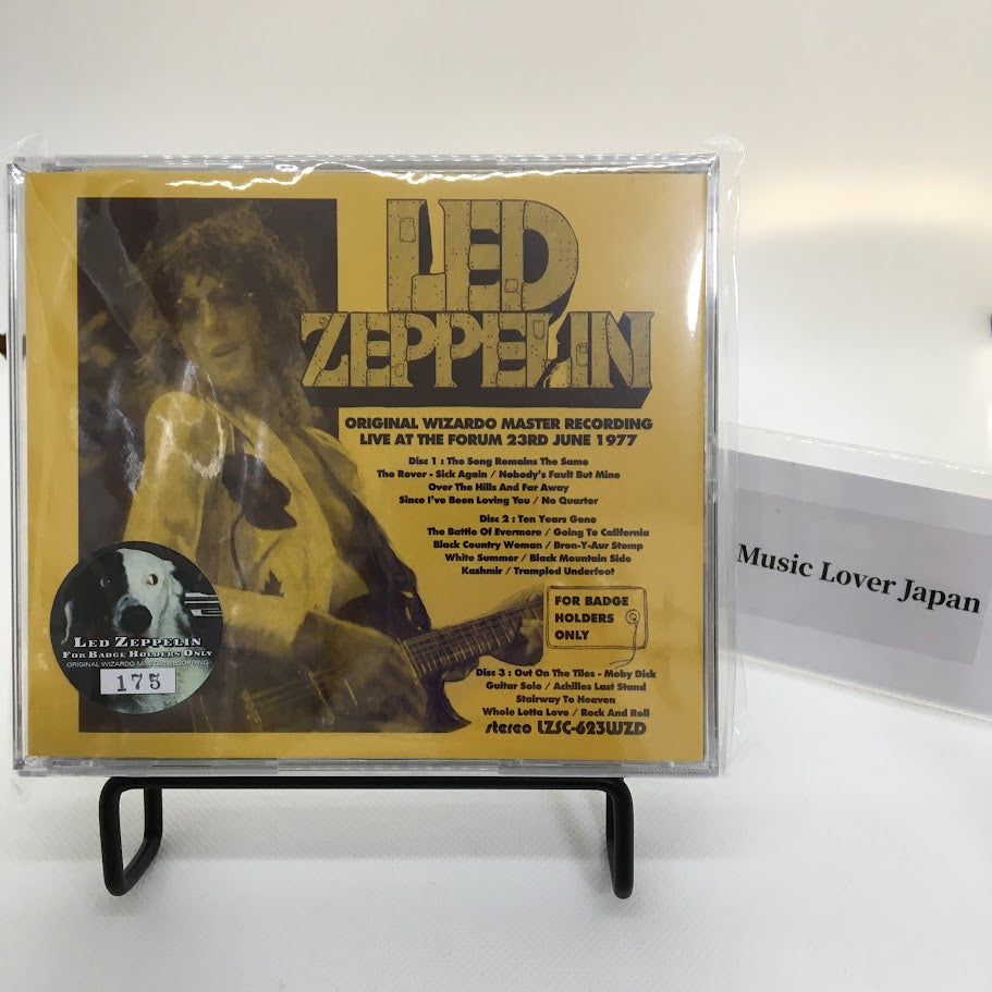 LED ZEPPELIN / FOR BADGE HOLDERS ONLY ORIGINAL WIZARDO MASTER RECORDING (3CD)