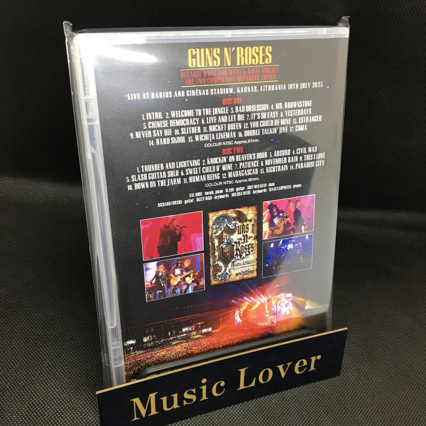 GUNS N' ROSES / LITHUANIA 2025 (2DVDR)