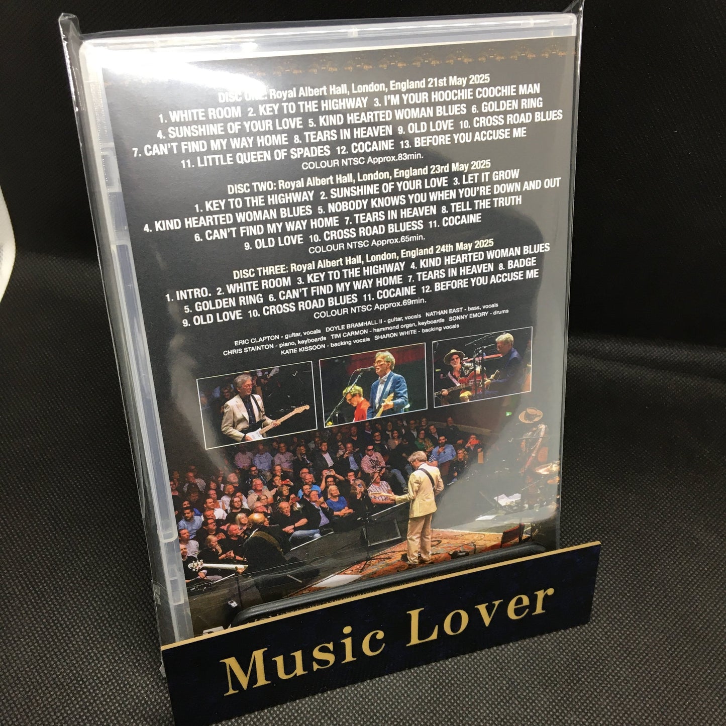 ERIC CLAPTON / ROYAL ALBERT HALL 2025 THE VIDEO (3DVDR)