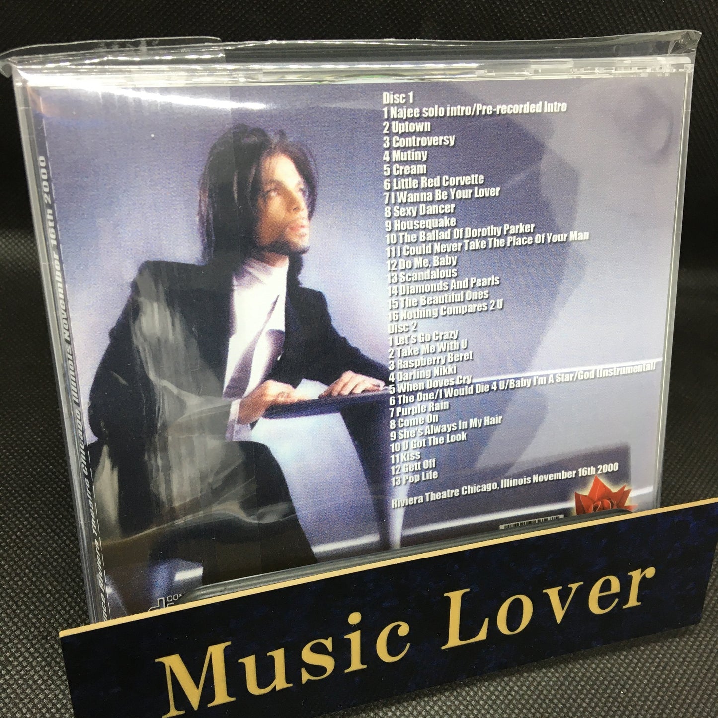 PRINCE / Riviera Theatre Chicago, Illinois November 16th 2000 (2CDR)