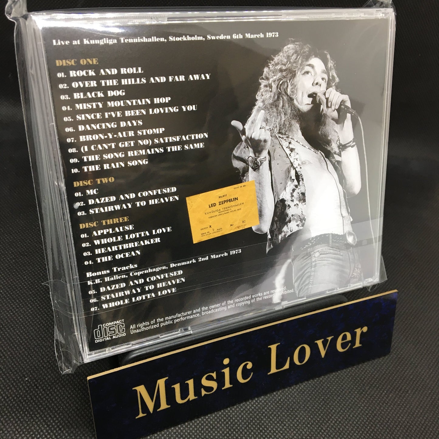 LED ZEPPELIN / STOCKHOLM 1973 (3CD)