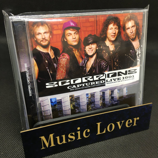SCORPIONS / CAPTURED LIVE 1991 SOUNDBOARD (1CDR)