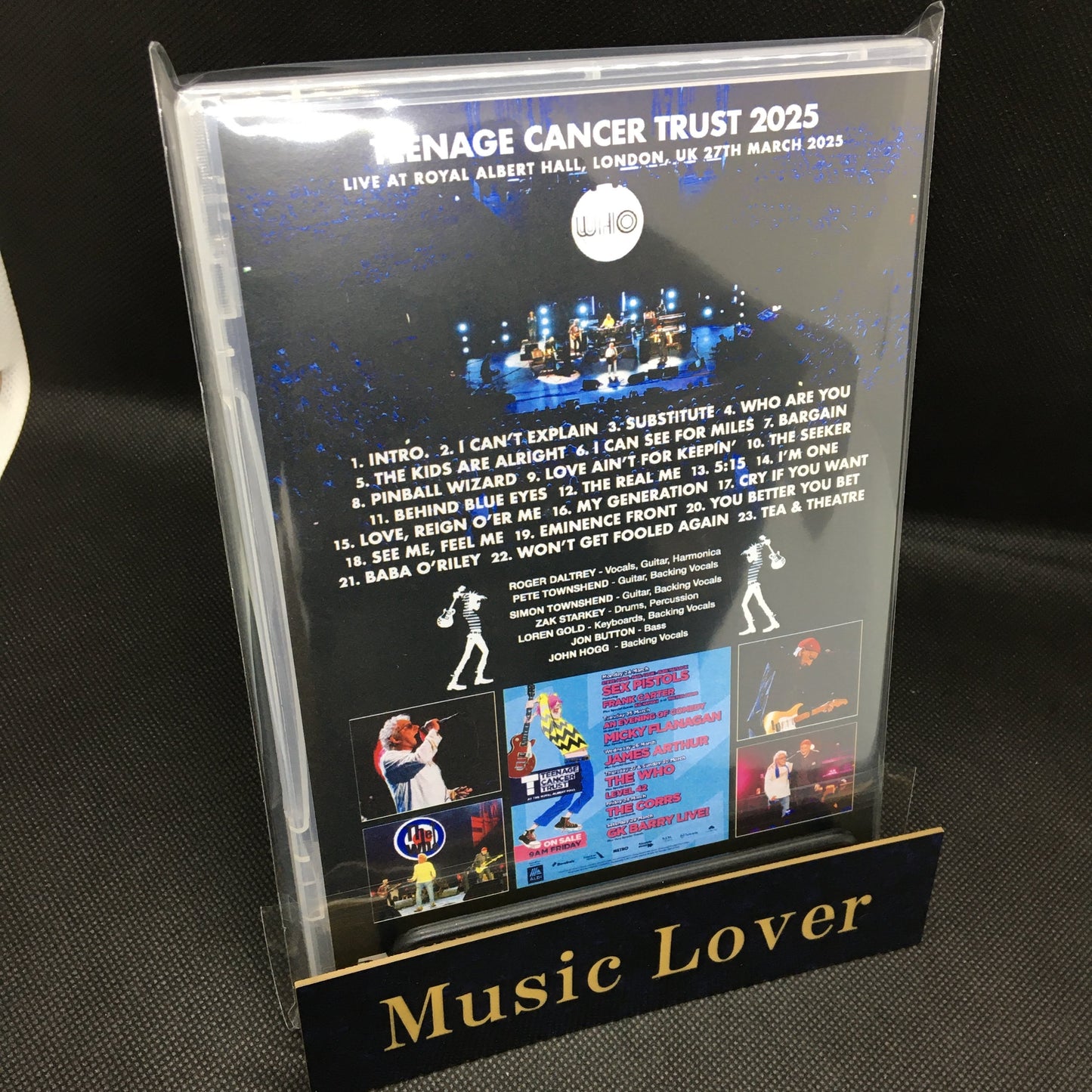 THE WHO / TEENAGE CANCER TRUST 2025 1ST NIGHT (1DVDR)