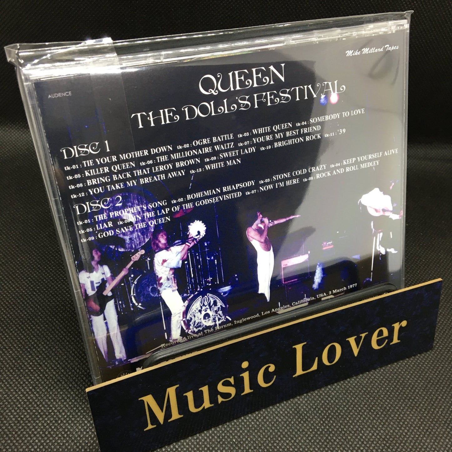 Queen The Doll's Festival 1977 Mike Millard Tapes 2CD 22 Tracks Moonchild