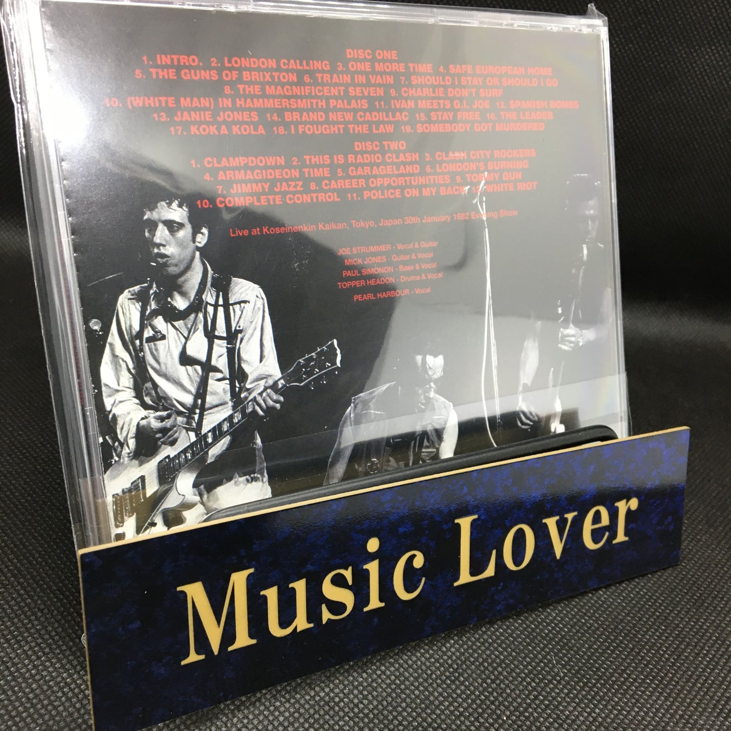 THE CLASH SHINJUKU KOSEINENKIN 1982 2CD Tokyo Night Japan