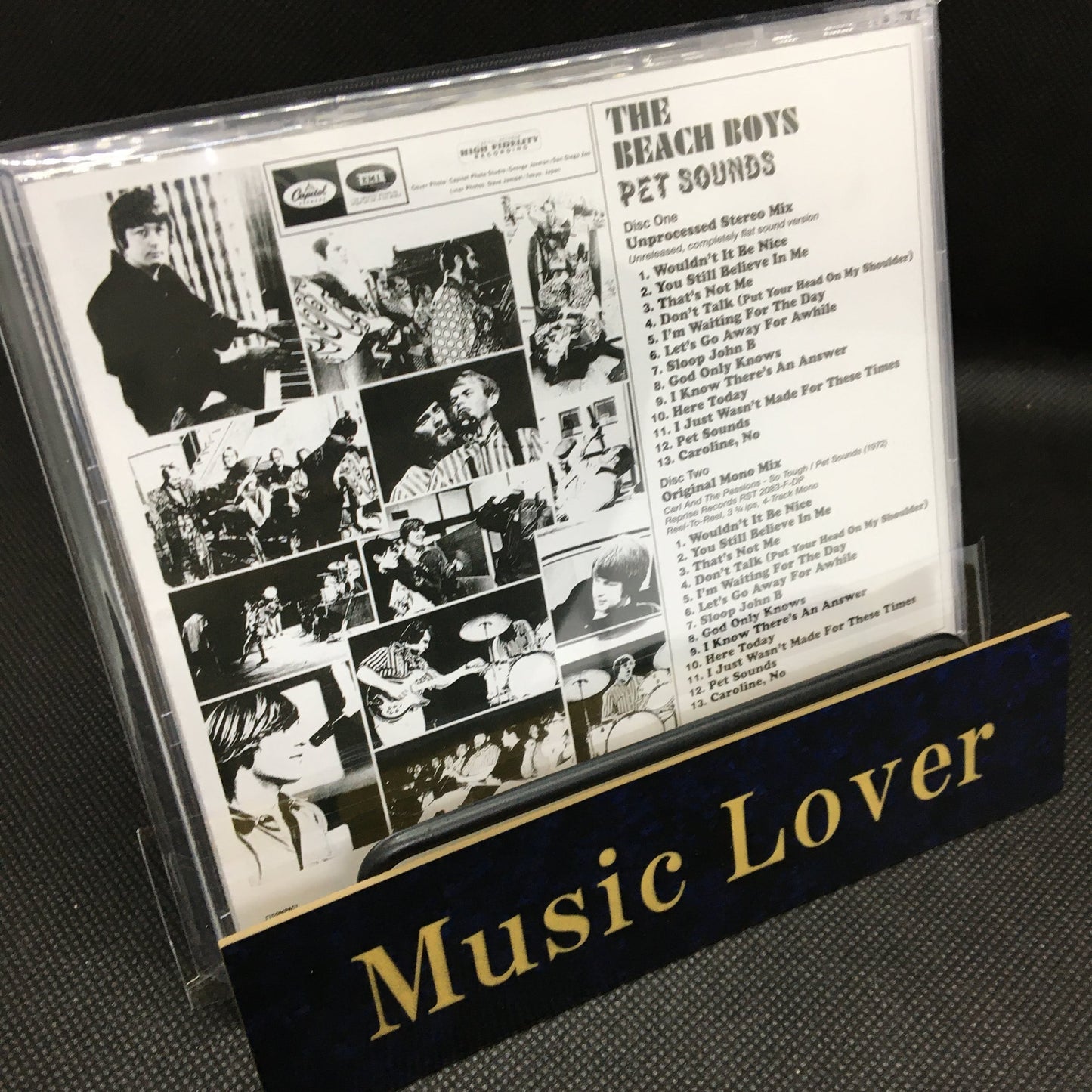 THE BEACH BOYS / PET SOUNDS UNPROCESSED STEREO & REEL TO REEL MONO (2CD)