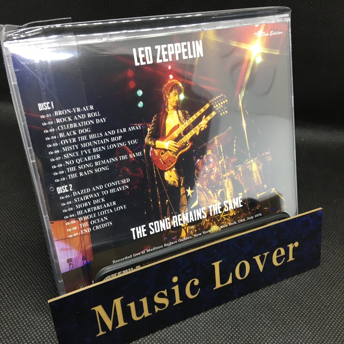 Led Zeppelin The Song Remains The Same MSG 1973 2DVD Moonchild