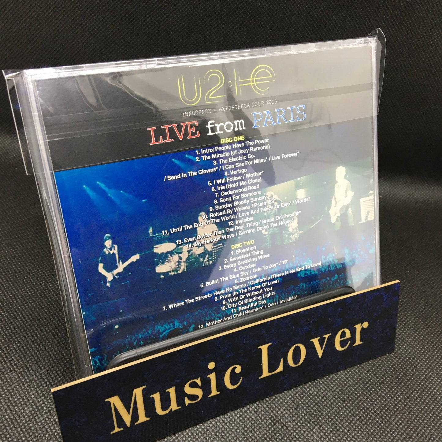 U2 / iNNOCENCE + eXPERIENCE TOUR 2015 LIVE FROM PARIS (2CDR)