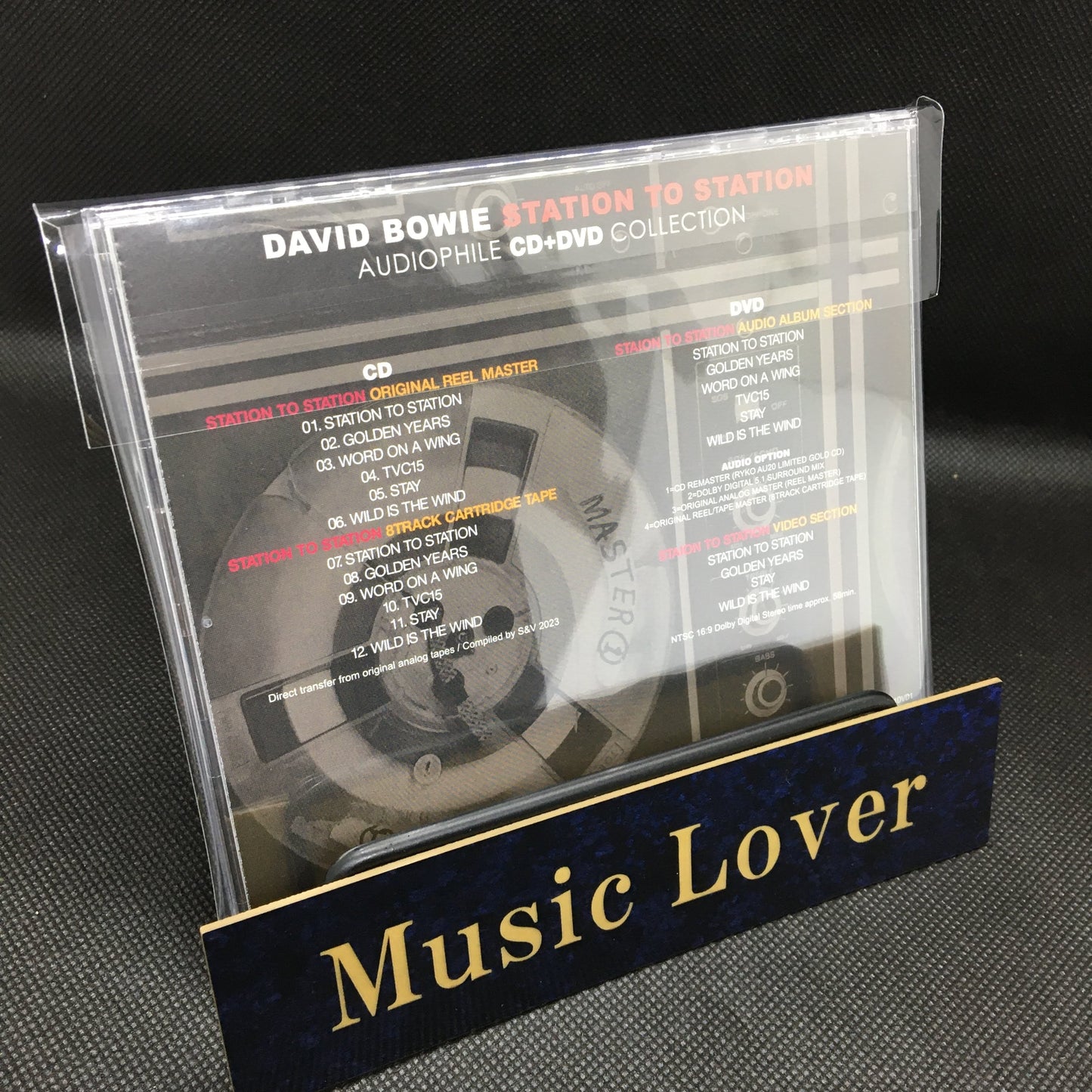 DAVID BOWIE / STATION TO STATION AUDIOPHILE CD/DVD COLLECTION (1CD+1DVD)