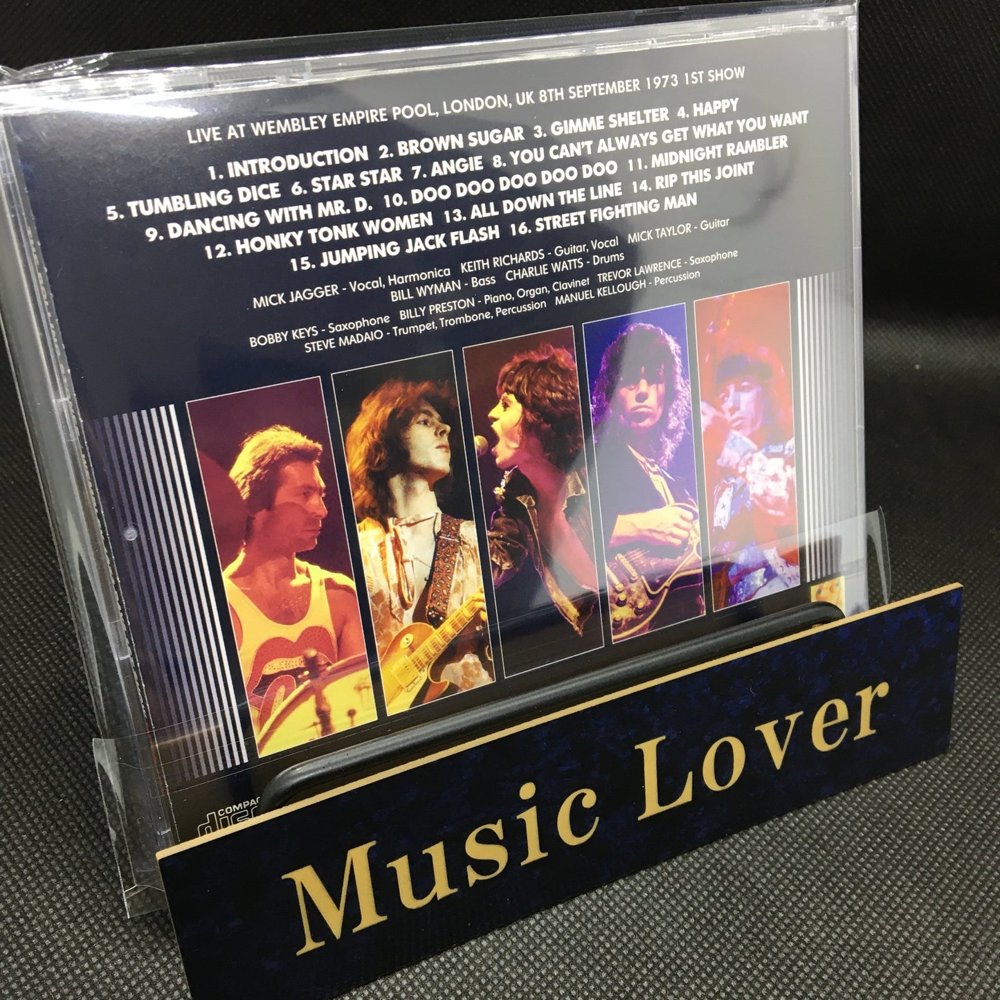 THE ROLLING STONES / WEMBLEY 1973 GIORNO 2 1° SPETTACOLO UPGRADE (1CD)