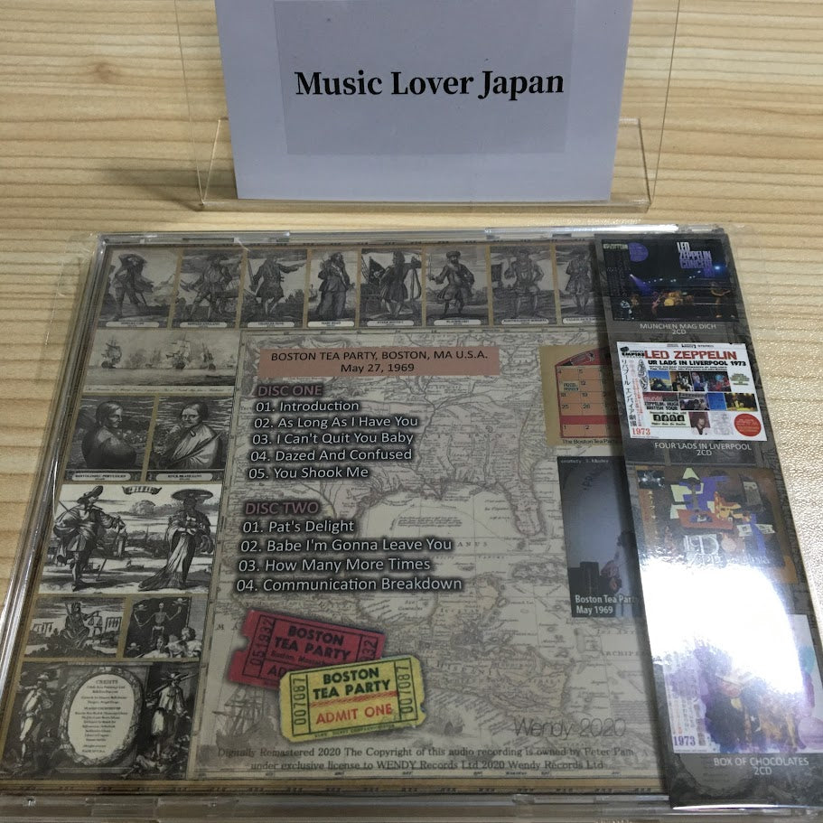 LED ZEPPELIN 1969 THE GOLDEN AGE OF PIRATES 2CD