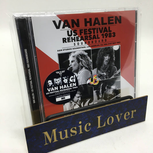 VAN HALEN / US FESTIVAL REHEARSAL 1983 SOUNDBOARD (2CD)