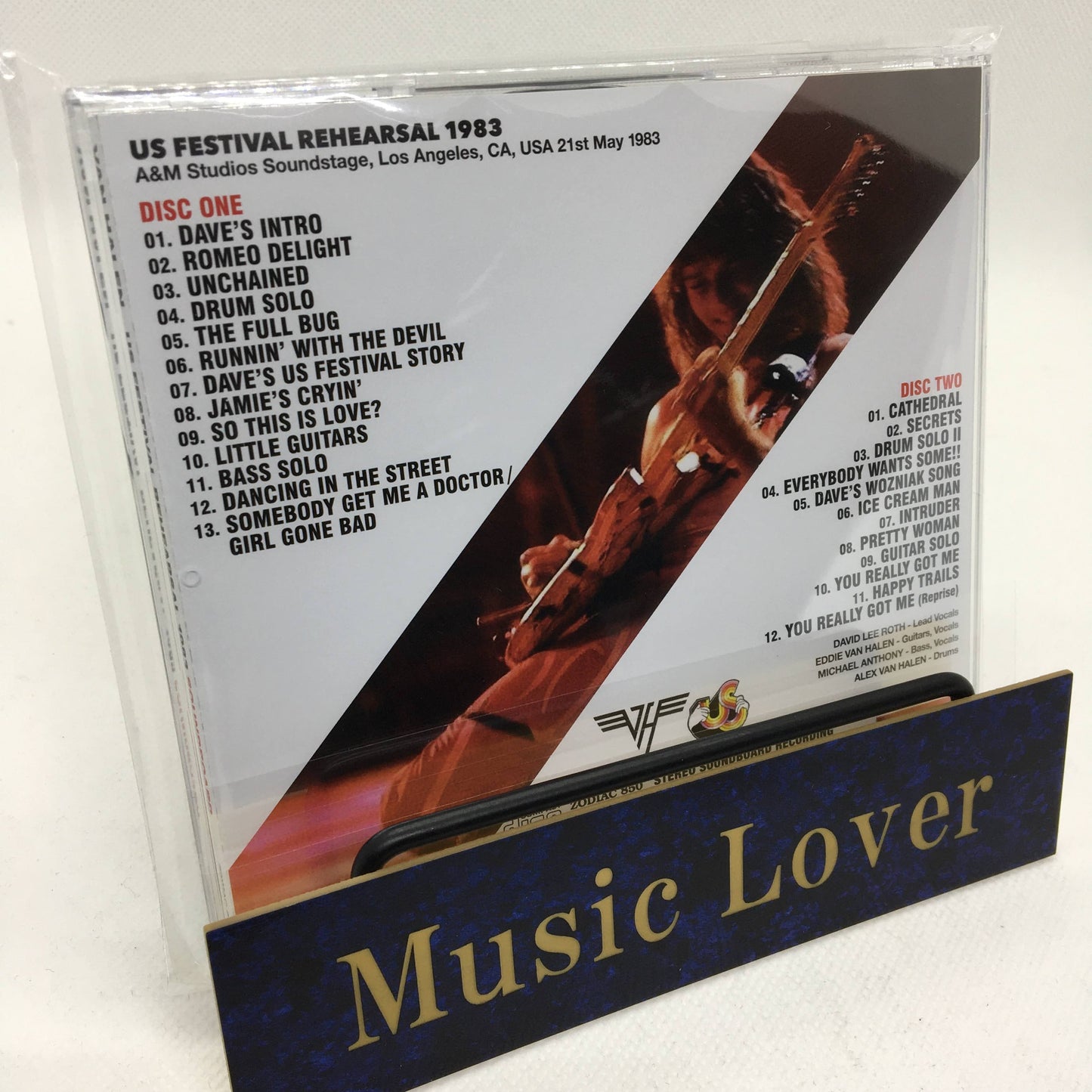 VAN HALEN / US FESTIVAL REHEARSAL 1983 SOUNDBOARD (2CD)