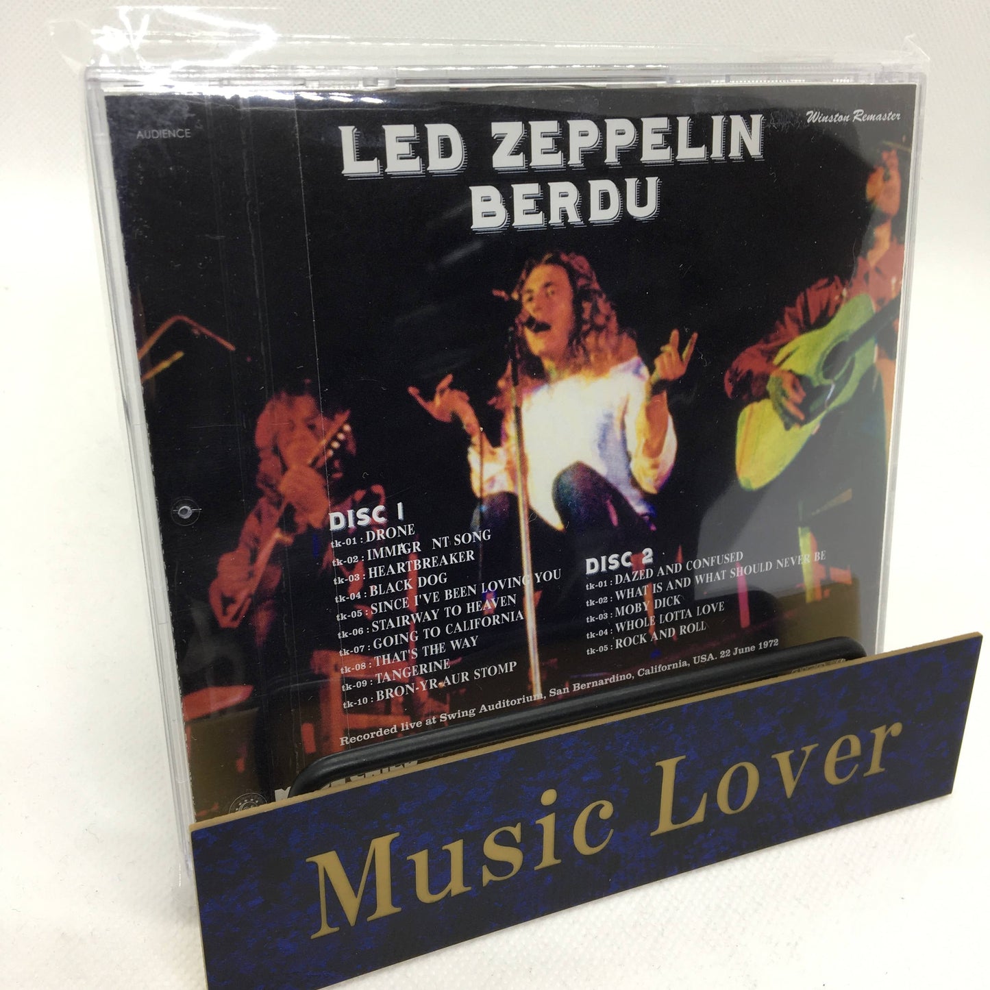 Led Zeppelin / Berdu 1972 Winston Remasters 2CD Moonchild Records