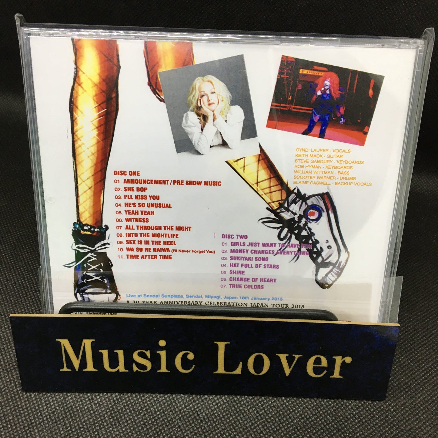 CYNDI LAUPER / SENDAI 2015 (2CDR)
