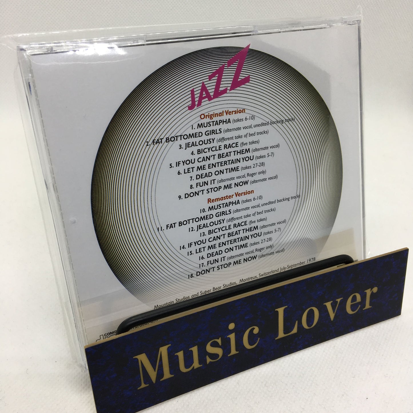 QUEEN / JAZZ SESSIONS 1978 (1CD)