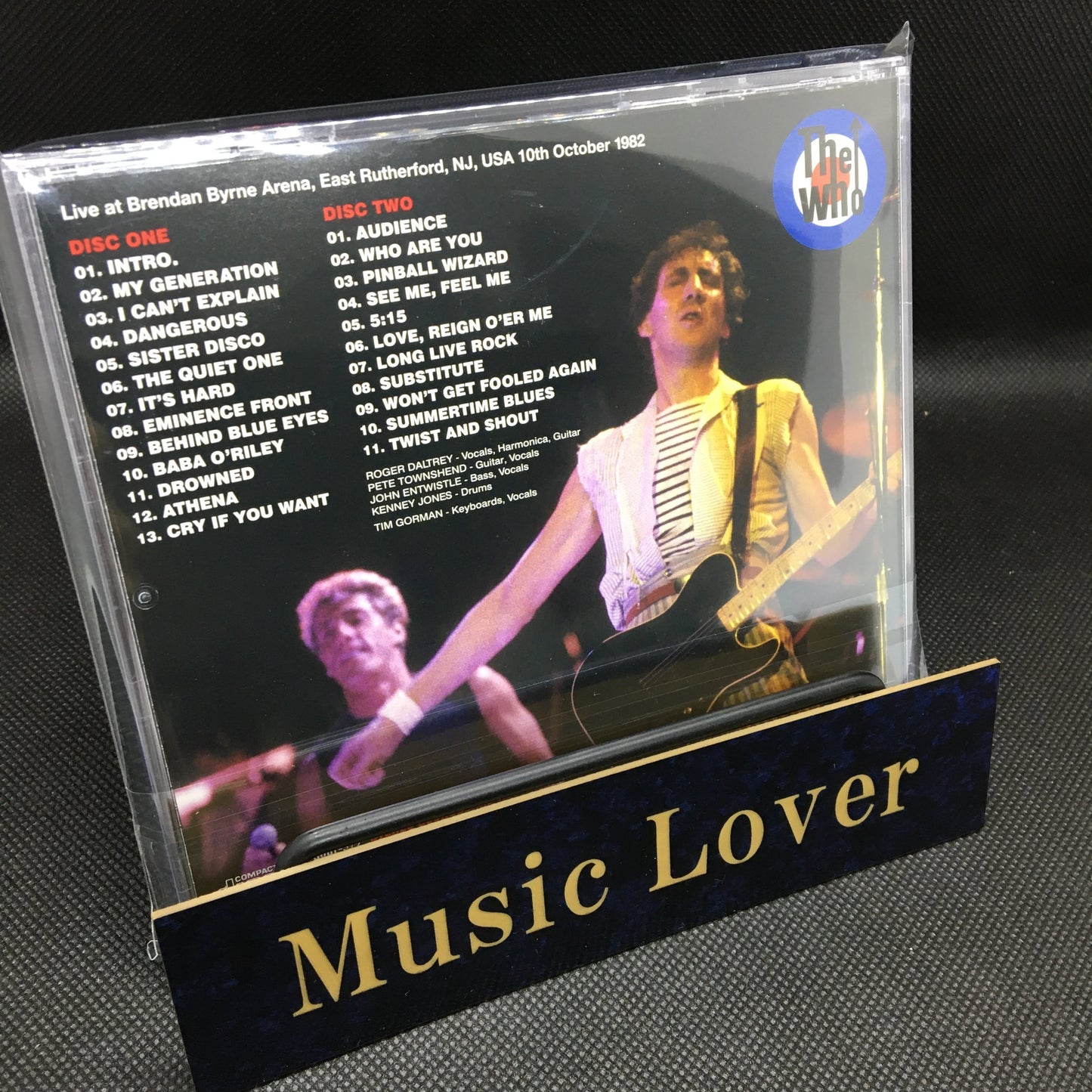 THE WHO / NEW JERSEY 1982 SOUNDBOARD (2CD)