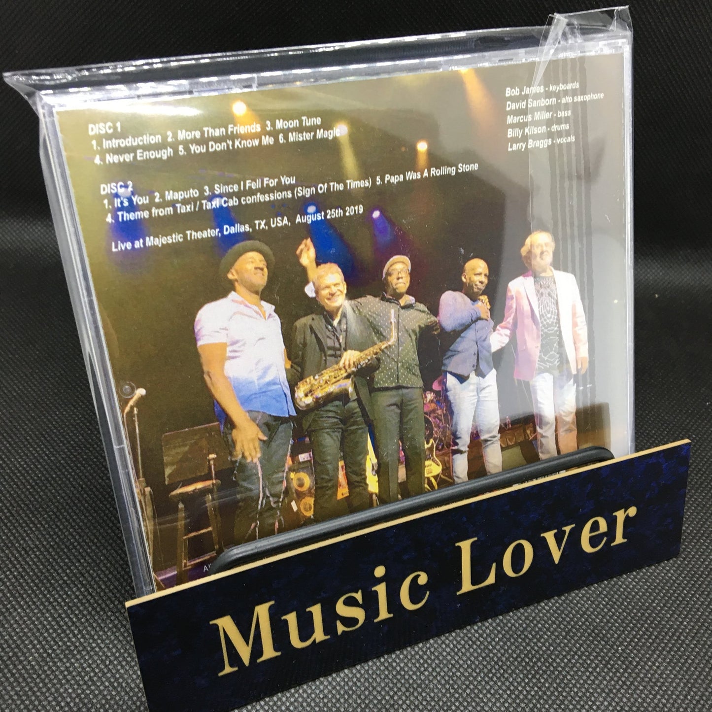 BOB JAMES, DAVID SANBORN, MARCUS MILLER DOUBLE VISION REVISITED / DALLAS 2019 (2CDR)