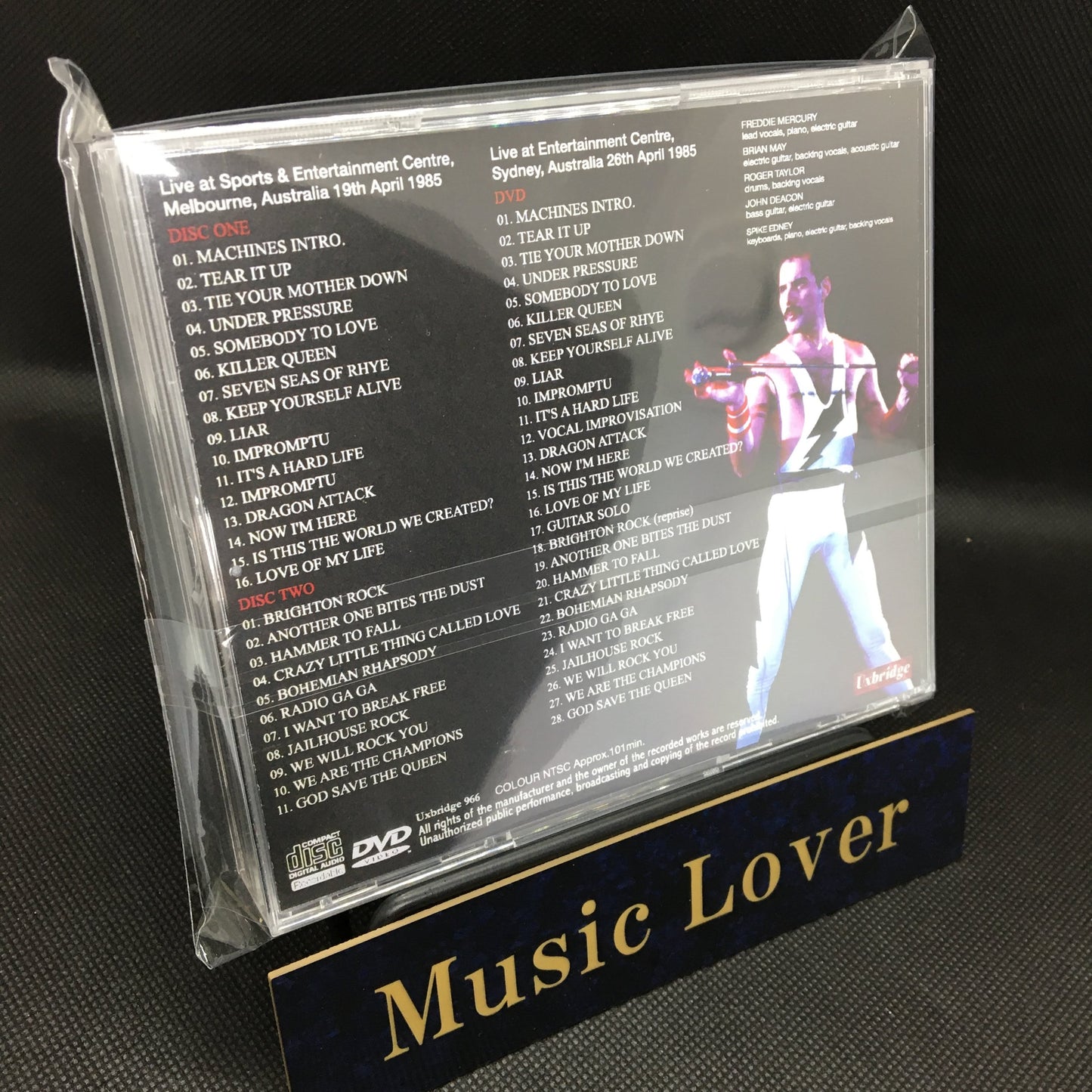 QUEEN / DOWN UNDER 1985 (2CDR+1DVDR)