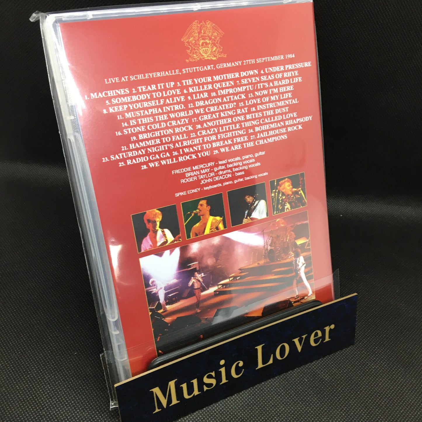 QUEEN / STUTTGART 1984 MASTER VIDEO (1DVDR)