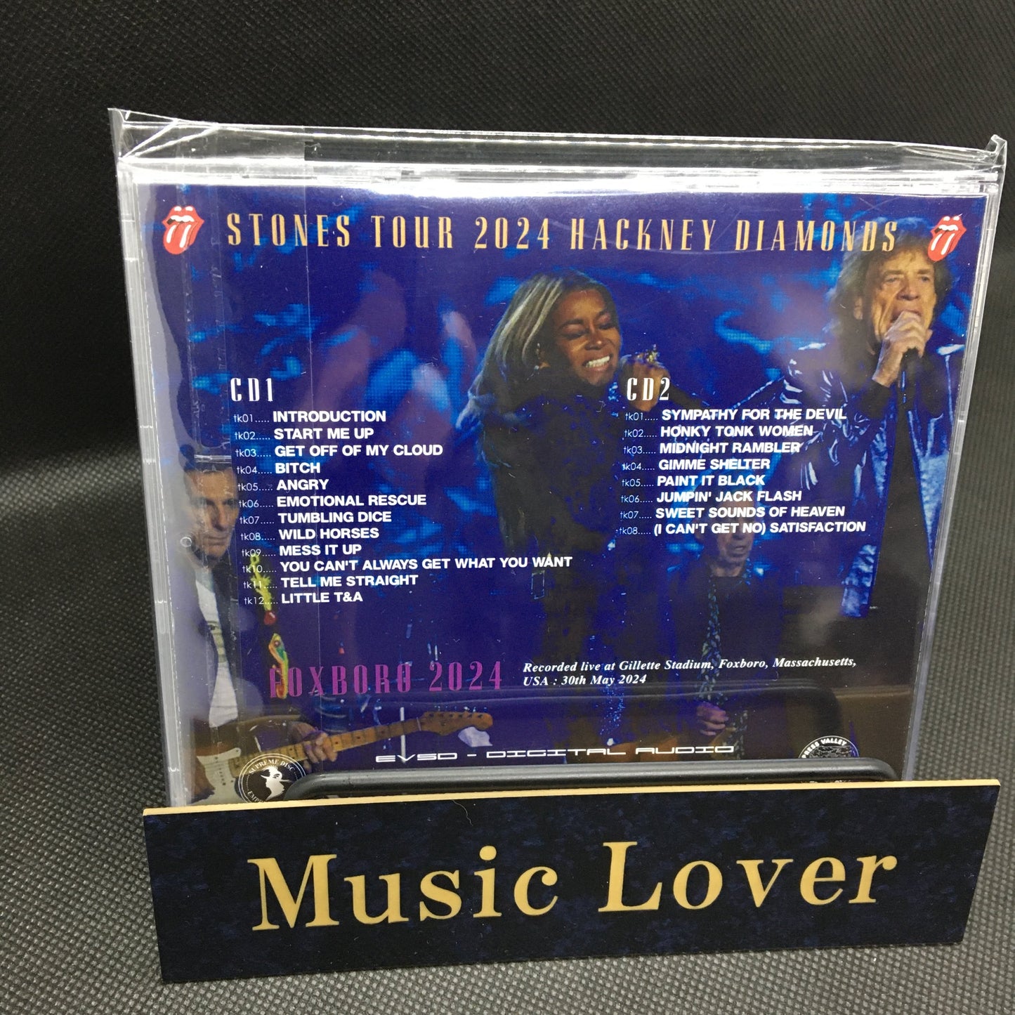 LOS ROLLING STONES / FOXBORO 2024 (2 CD)