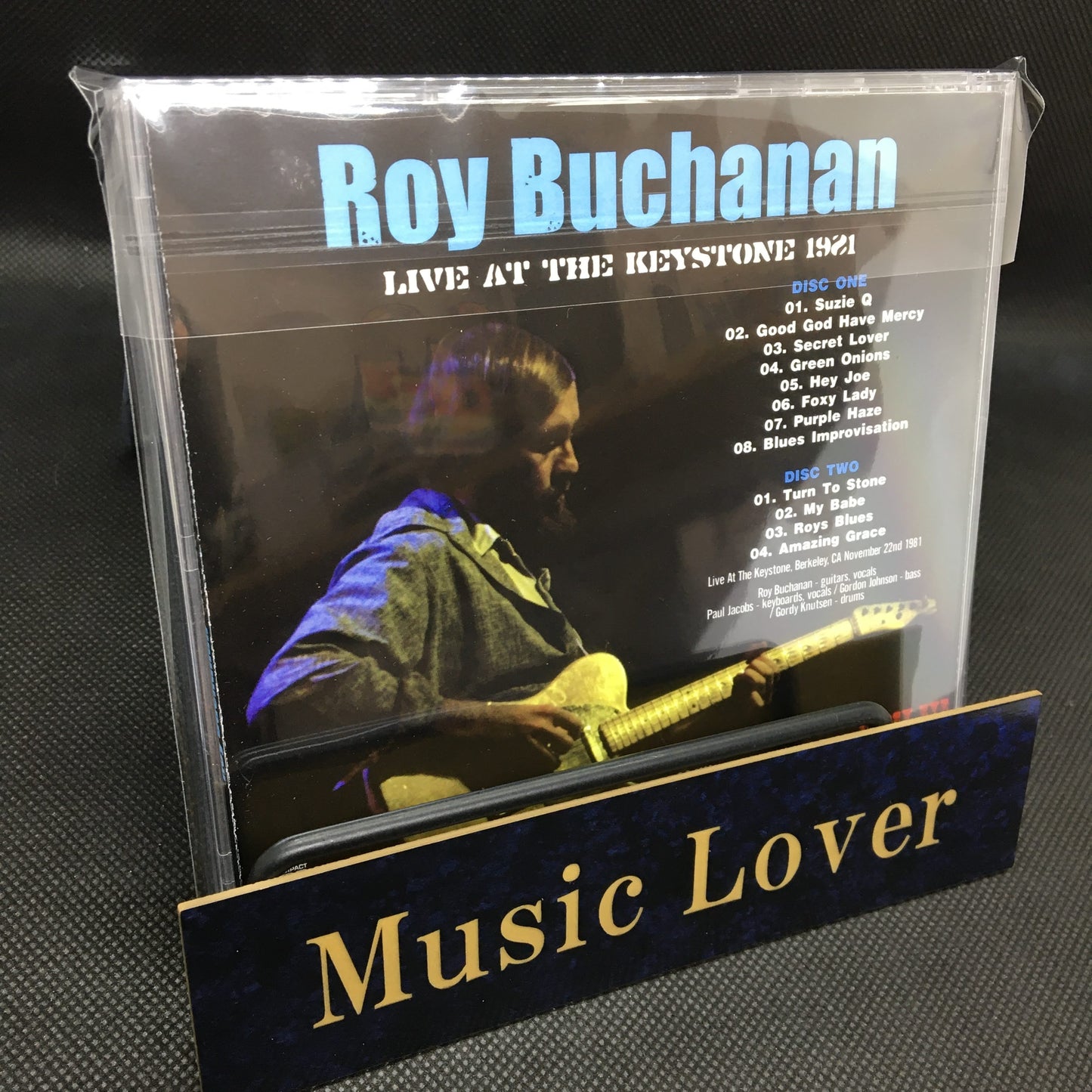 ROY BUCHANAN / LIVE AT THE KEYSTONE 1981 SOUNDBOARD (2CDR)