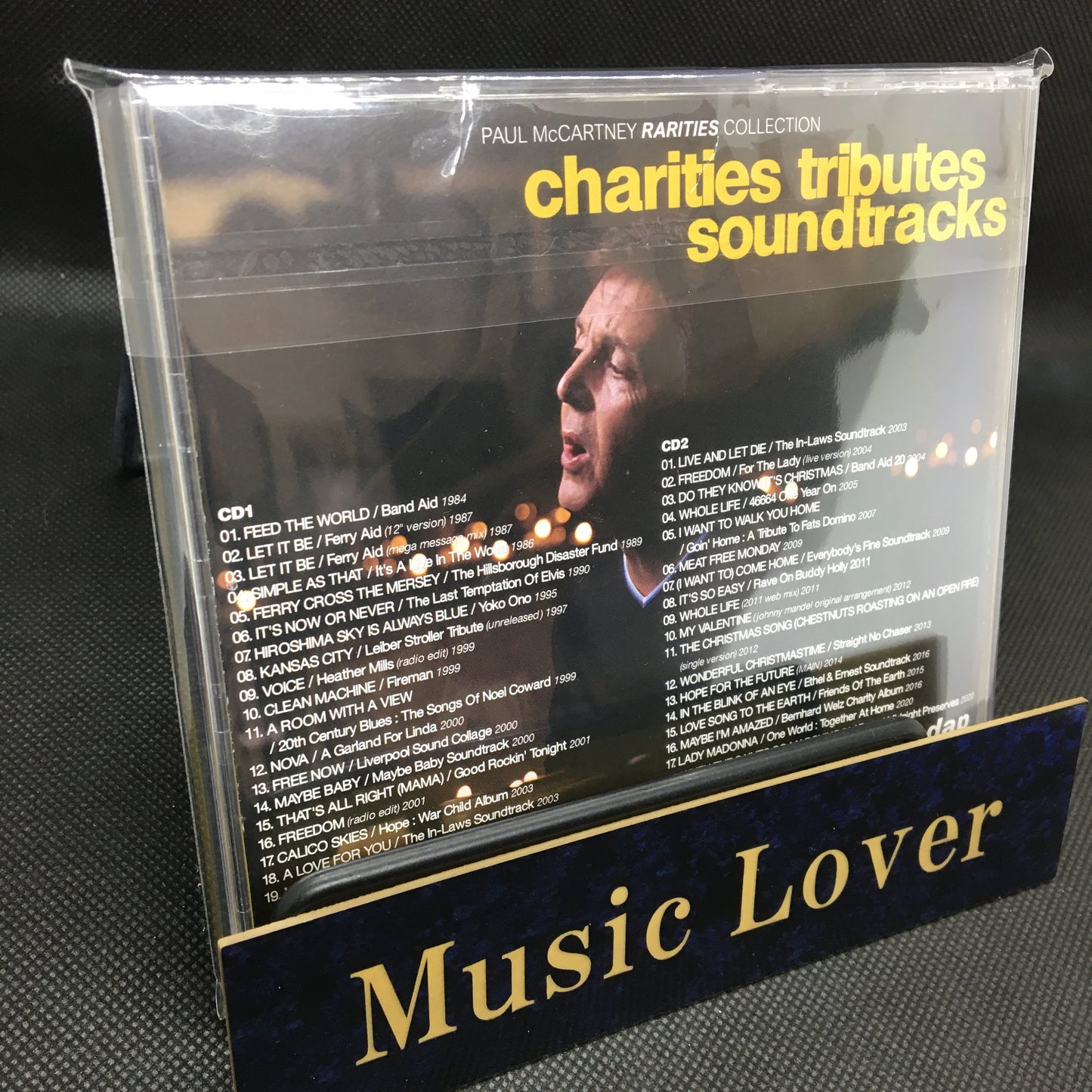 PAUL McCARTNEY / CHARITIES TRIBUTES SOUNDTRACKS (2CD)