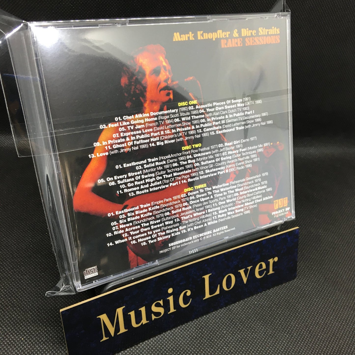 MARK KNOPFLER / RARE SESSIONS Soundboard (3CDR)