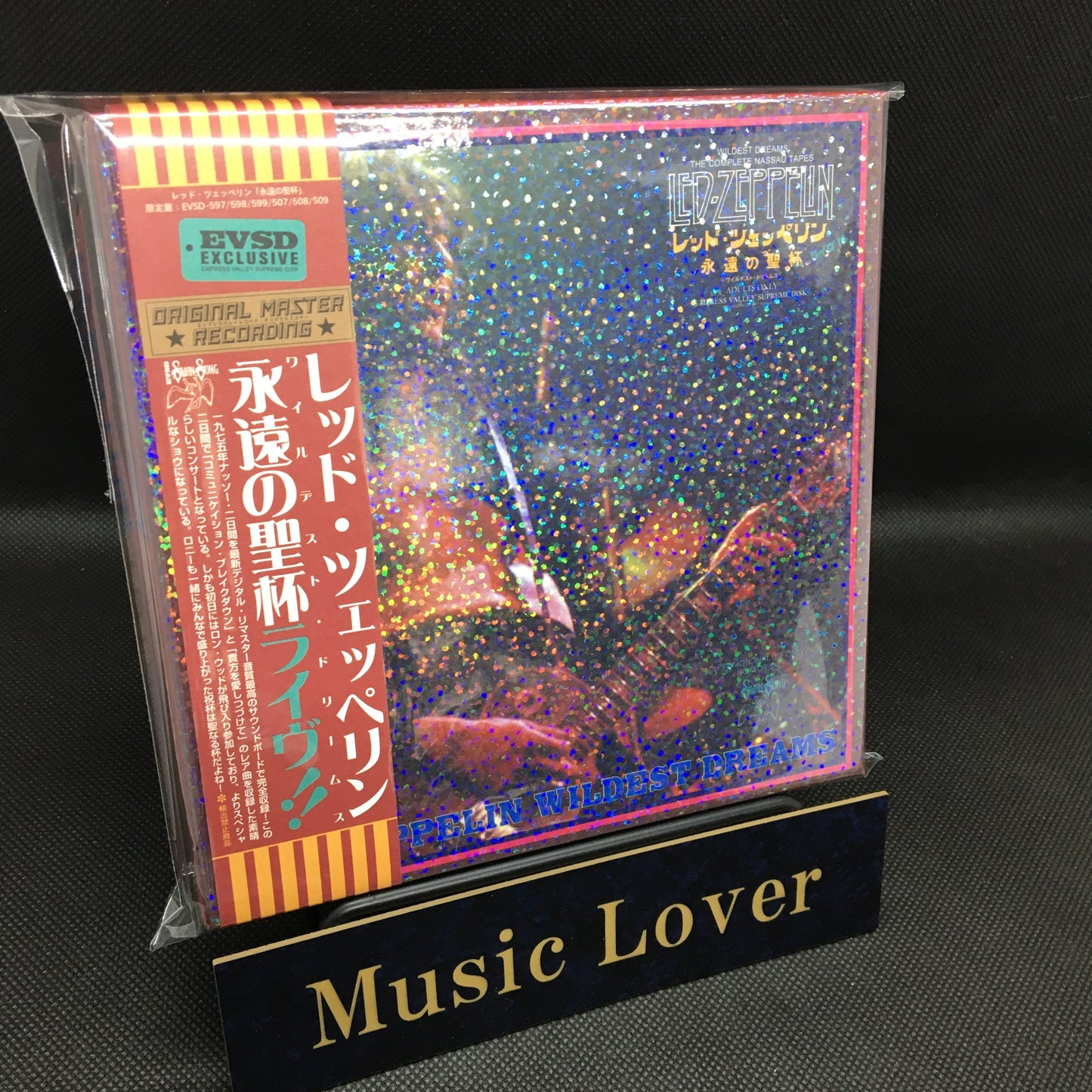 Led Zeppelin Wildest Dreams 1975 Caja de 6 CD Empress Valley Tarjeta sin número