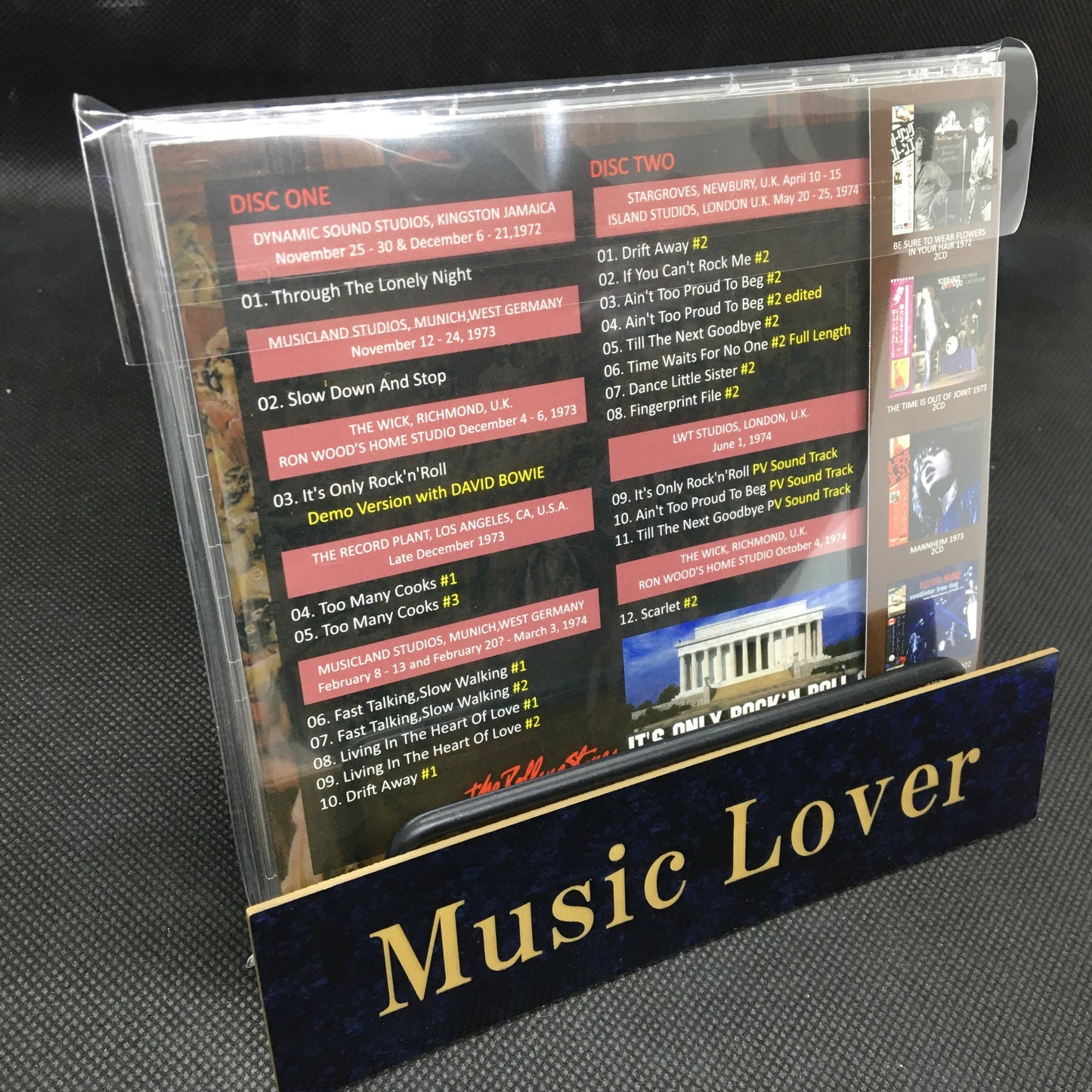 THE ROLLING STONES / IT'S ONLY ROCK 'N ROLL SESSIONS (2CD)