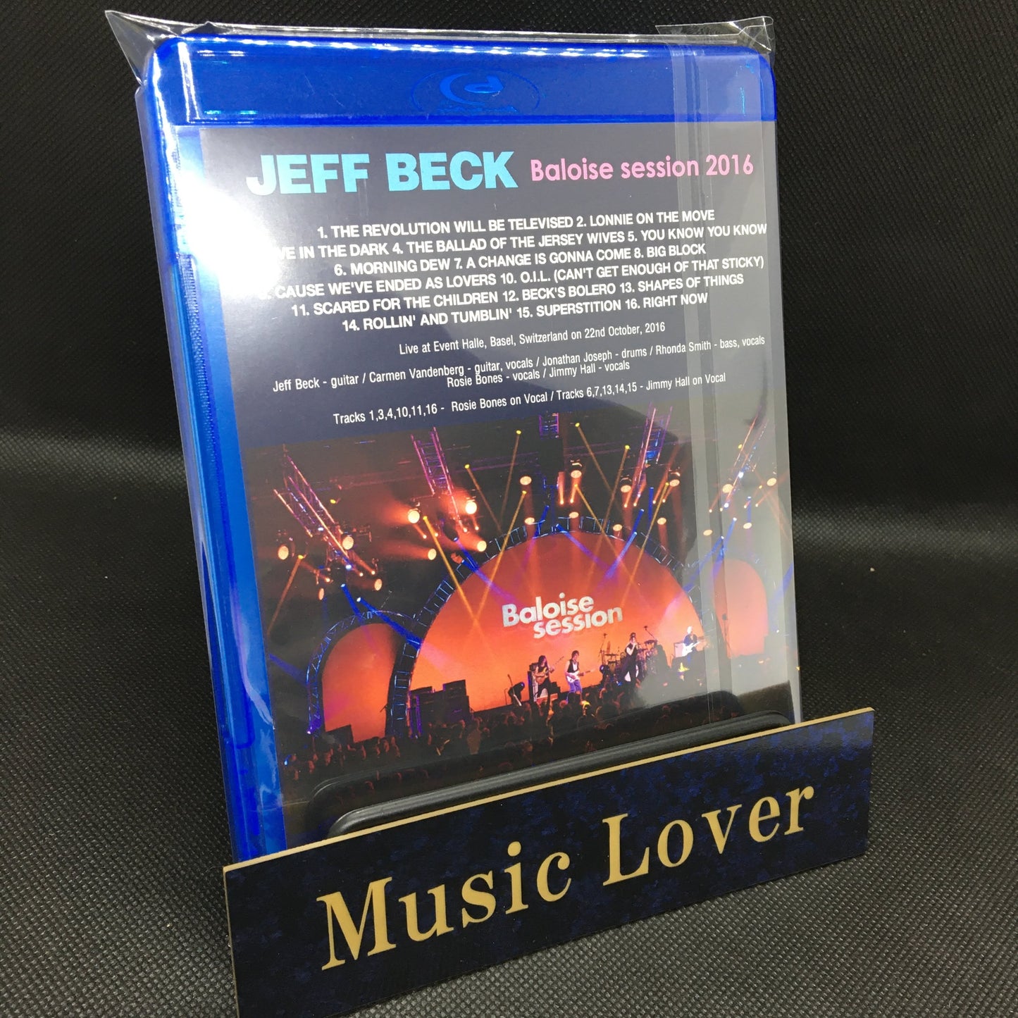 JEFF BECK BALOISE SESSIONS 2016 PRO shot 1BDR