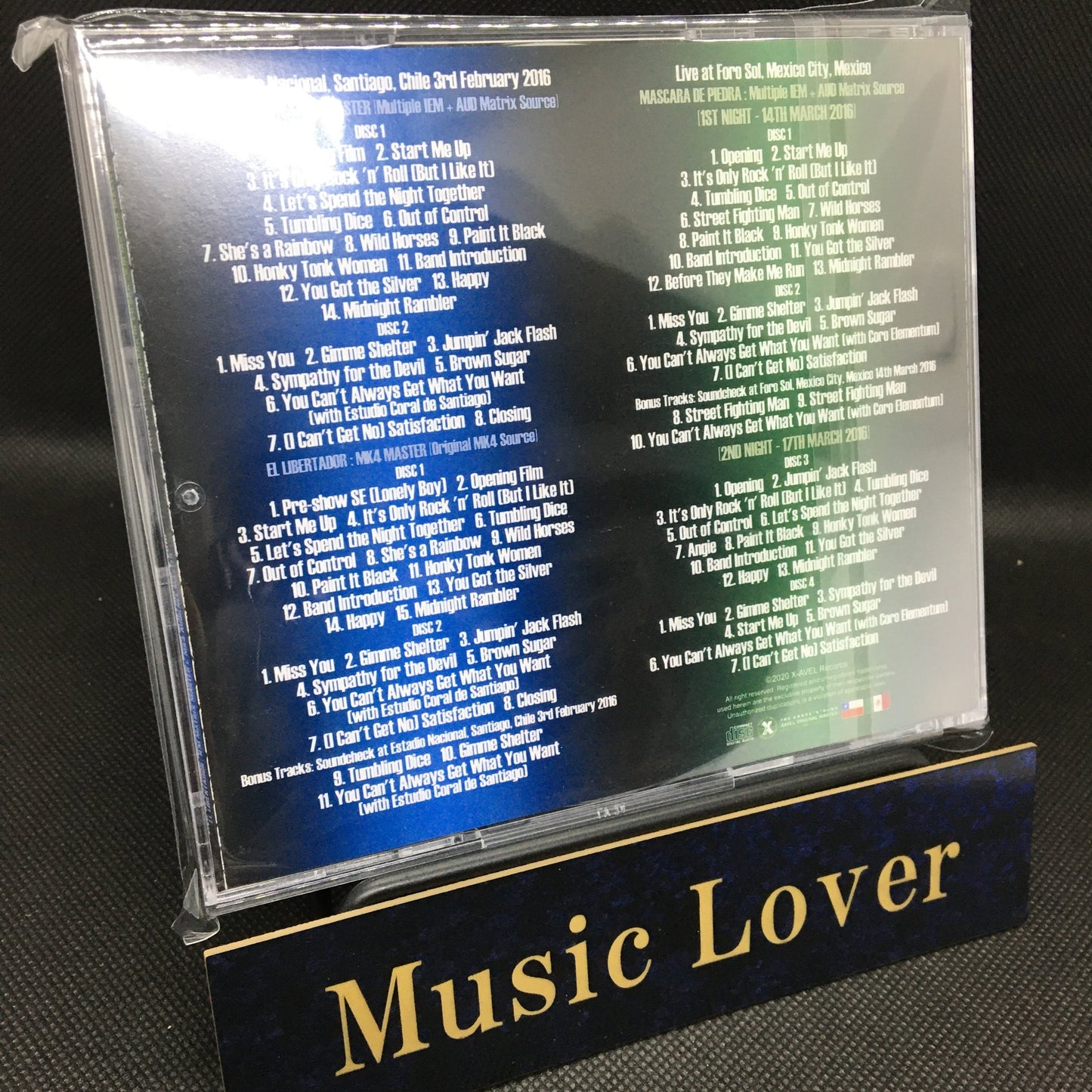 THE ROLLING STONES / AMERICA LATINA OLE TOUR 2016 LIMITED SET (8CD)