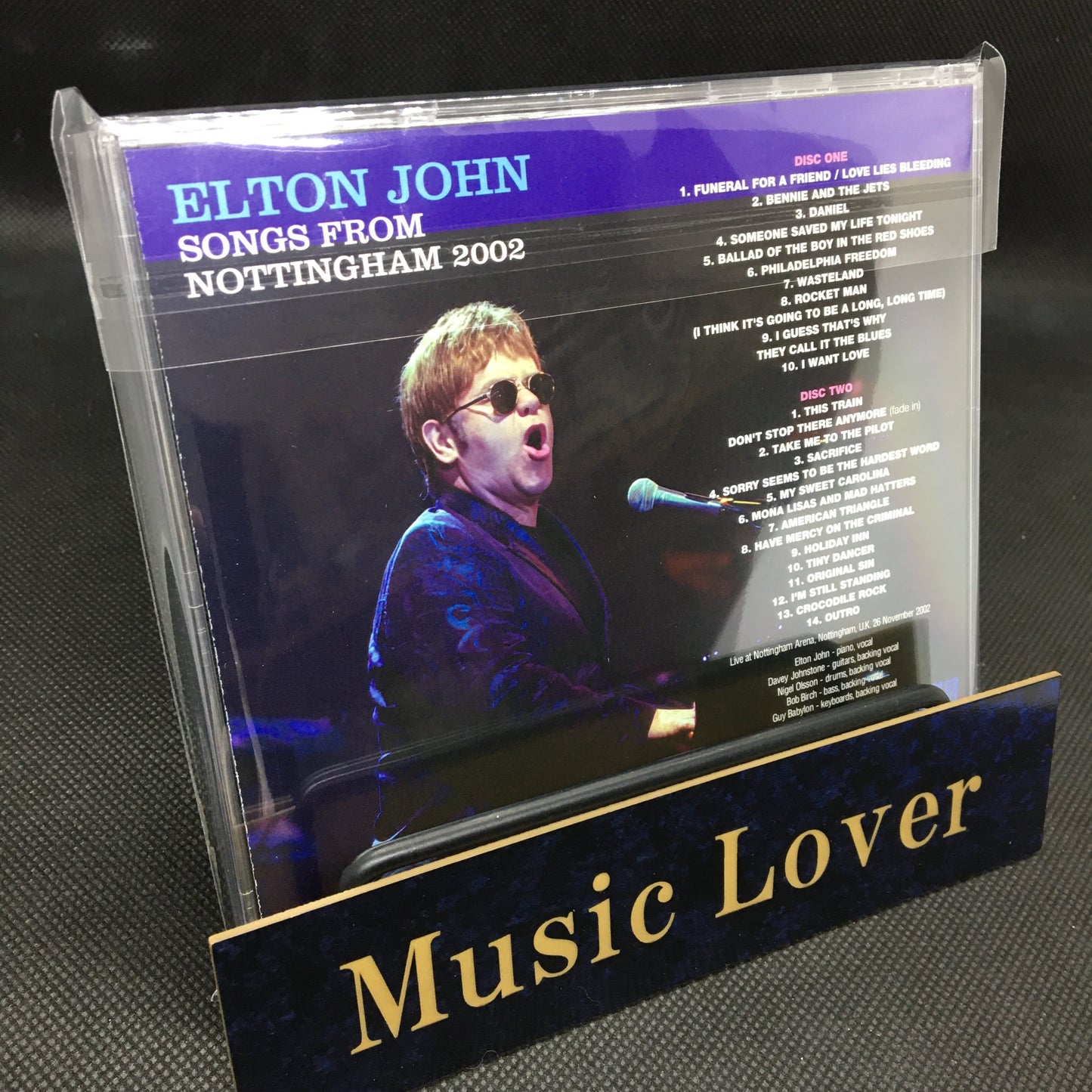 ELTON JOHN / SONGS FROM NOTTINGHAM 2002 SOUNDBOARD (2CDR)
