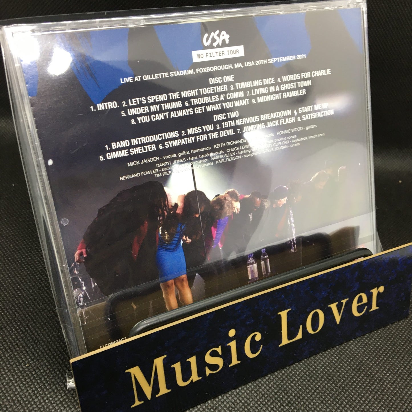 THE ROLLING STONES / FOXBOROUGH 2021 PRIVATE SHOW (2CD)