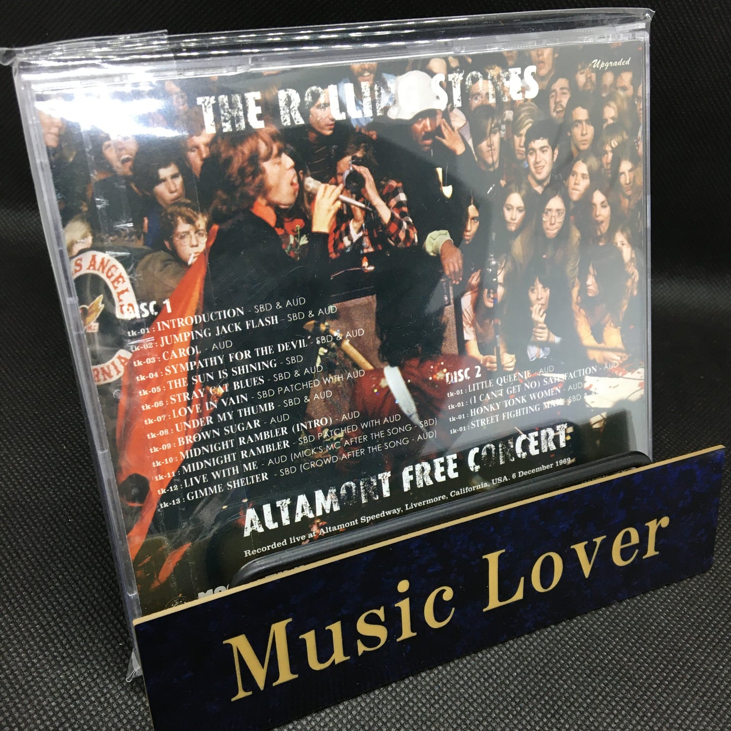 The Rolling Stones Altamont Free Concert 1969 2CD Moonchild